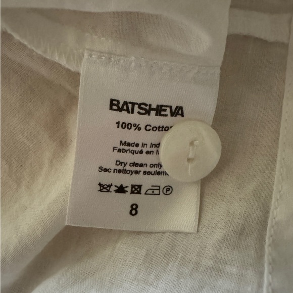 Batsheva White Floral Embroidered Top - Picture 6 of 7